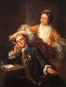 William Hogarth David Garrick and His Wife China oil painting reproduction